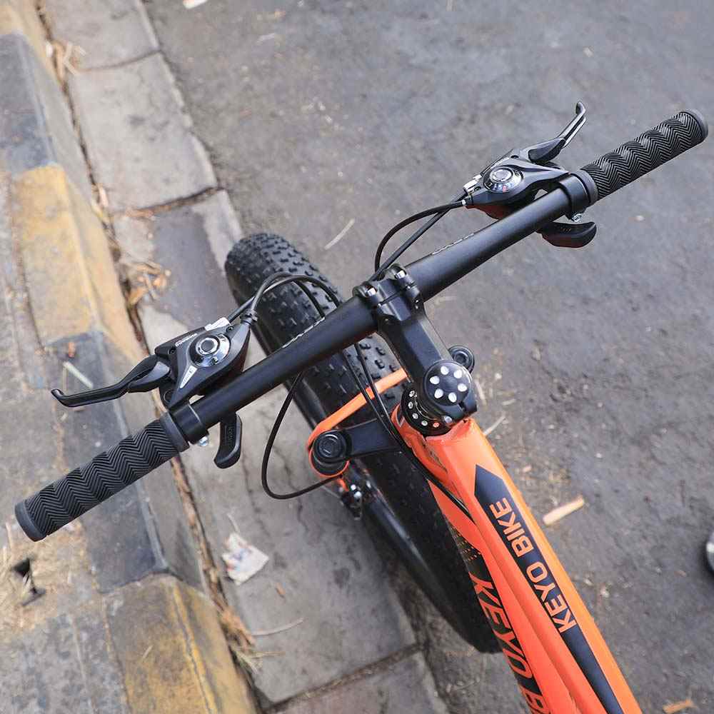 fat tyre cycle orange