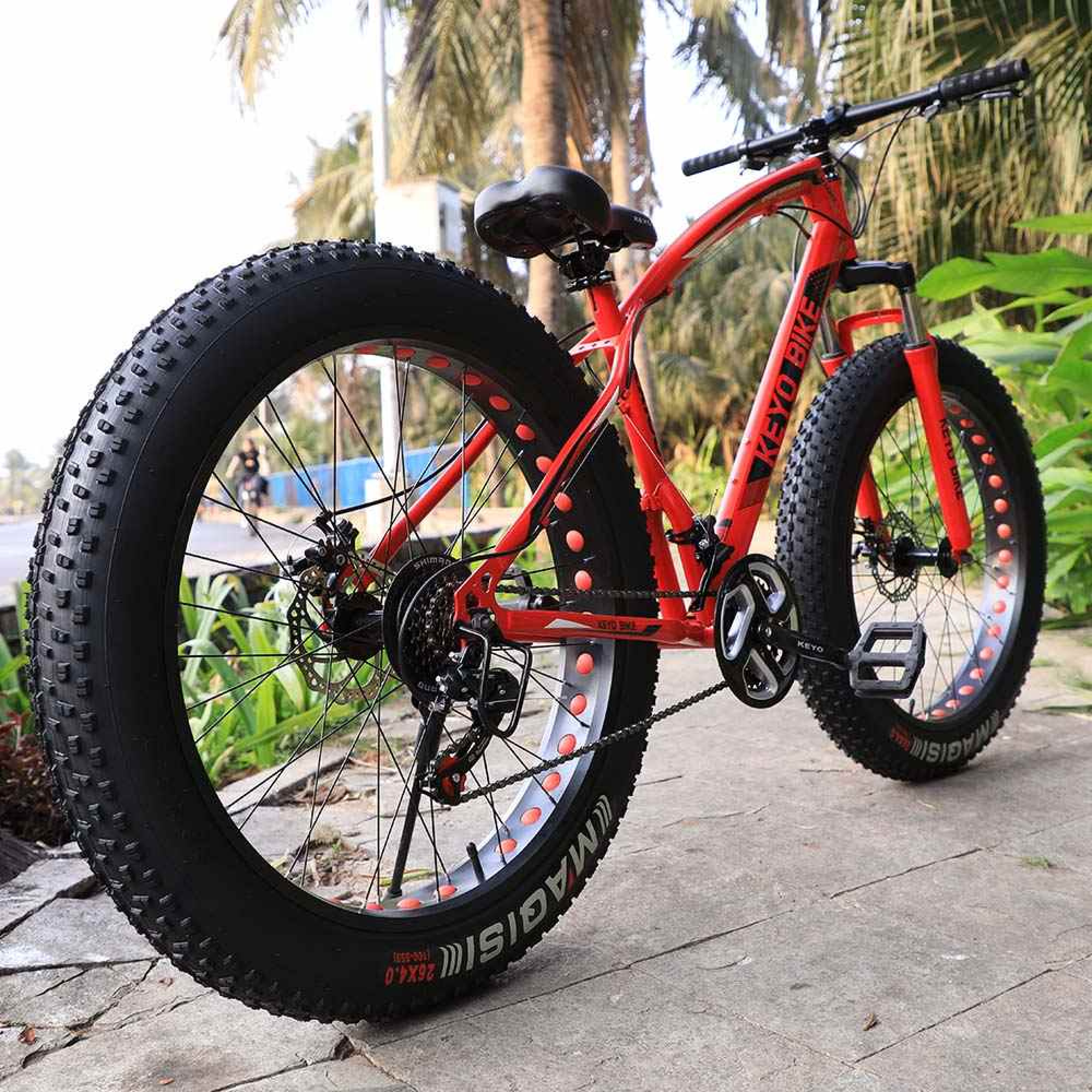 New Big Tyre Mountain Cycle 21 Speed Gears Jaguar Bicycle For Adults